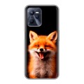 Дизайнерский силиконовый чехол для Realme C35 Лиса