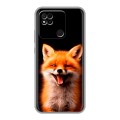 Дизайнерский силиконовый чехол для Xiaomi Redmi 10A Лиса