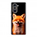Дизайнерский силиконовый с усиленными углами чехол для Huawei Nova 10 Лиса