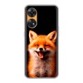 Дизайнерский силиконовый чехол для OPPO Reno8 T Лиса