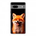 Дизайнерский силиконовый чехол для Google Pixel 7A Лиса