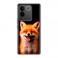 Дизайнерский силиконовый чехол для Vivo S17e Лиса