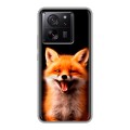 Дизайнерский силиконовый чехол для Xiaomi 13T Лиса