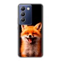 Дизайнерский силиконовый чехол для Vivo V30 Lite Лиса