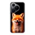 Дизайнерский силиконовый чехол для Huawei Pura 70 Лиса