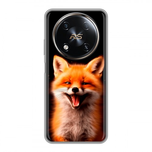 Дизайнерский силиконовый чехол для Itel RS4 Лиса