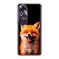 Дизайнерский силиконовый чехол для OPPO A60 Лиса