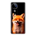 Дизайнерский силиконовый чехол для Vivo V40 5G Лиса