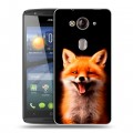Дизайнерский пластиковый чехол для Acer Liquid E3 Лиса