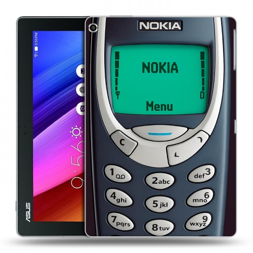 Дизайнерский силиконовый чехол для ASUS ZenPad 10 Старый телефон