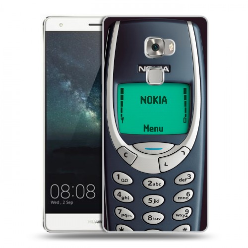 Дизайнерский пластиковый чехол для Huawei Mate S Старый телефон