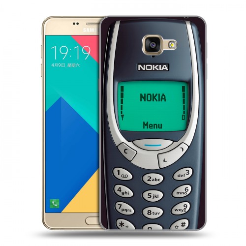 Дизайнерский силиконовый чехол для Samsung Galaxy A9 Старый телефон