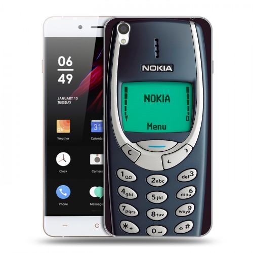 Дизайнерский пластиковый чехол для OnePlus X Старый телефон