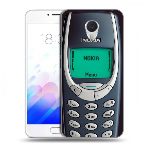 Дизайнерский пластиковый чехол для Meizu M3E Старый телефон