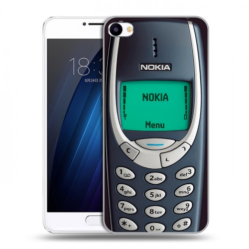 Дизайнерский пластиковый чехол для Meizu U20 Старый телефон