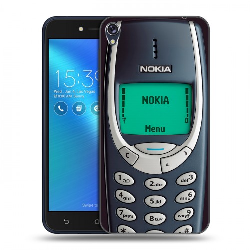 Дизайнерский силиконовый чехол для Asus ZenFone Live Старый телефон