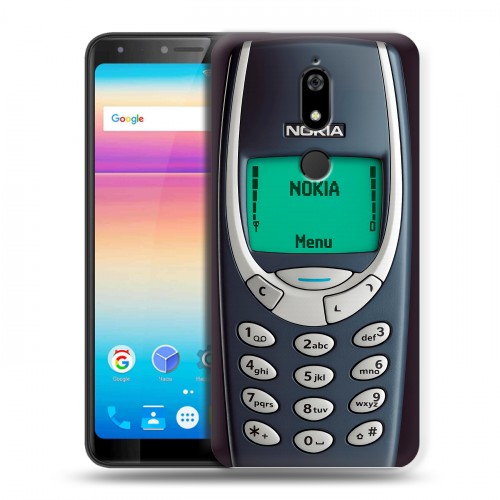 Дизайнерский силиконовый чехол для BQ Space X Старый телефон