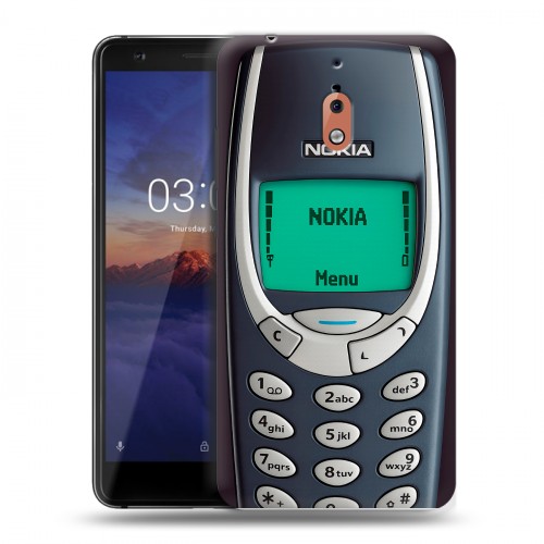 Дизайнерский силиконовый чехол для Nokia 2.1 Старый телефон