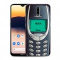 Дизайнерский силиконовый чехол для Nokia 2.3 Старый телефон