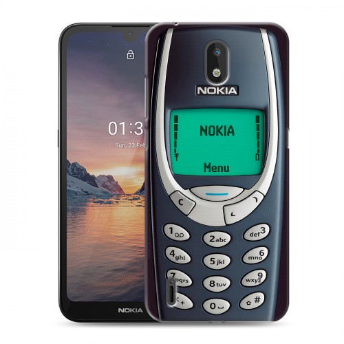 Дизайнерский силиконовый чехол для Nokia 1.3 Старый телефон