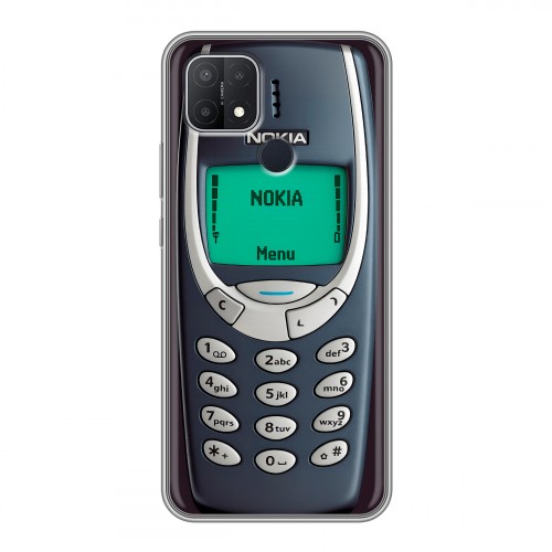 Дизайнерский силиконовый чехол для OPPO A15 Старый телефон