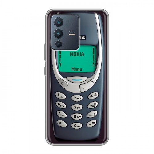 Дизайнерский силиконовый чехол для Vivo V23 Старый телефон