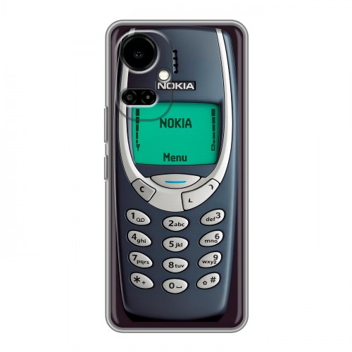 Дизайнерский силиконовый чехол для Tecno Camon 19 Старый телефон