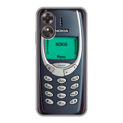 Дизайнерский пластиковый чехол для OPPO A17 Старый телефон