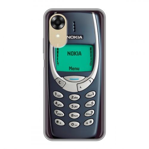 Дизайнерский силиконовый чехол для OPPO A17k Старый телефон