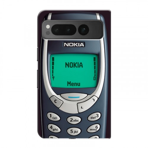 Дизайнерский пластиковый чехол для Google Pixel Fold Старый телефон