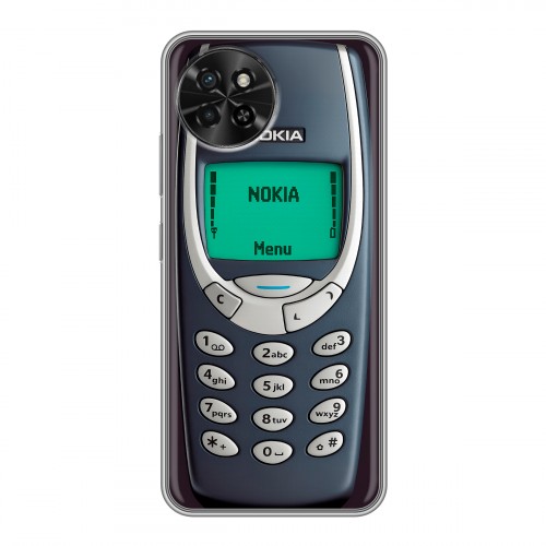 Дизайнерский силиконовый чехол для Itel S23 Старый телефон