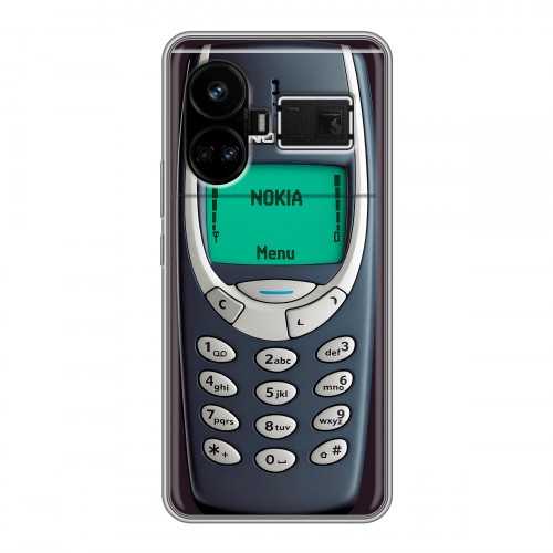 Дизайнерский силиконовый чехол для Realme GT5 Старый телефон