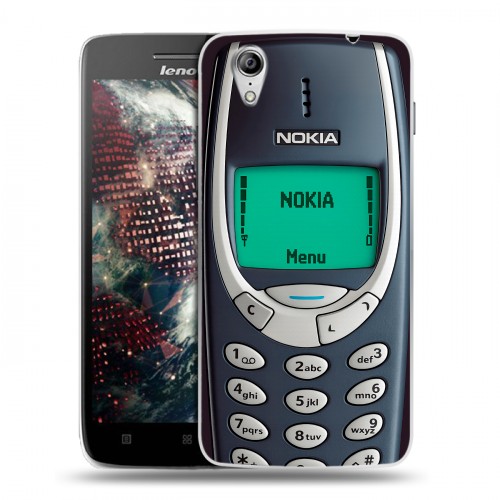 Дизайнерский пластиковый чехол для Lenovo Vibe X Старый телефон