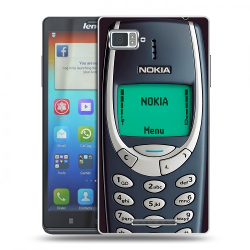 Дизайнерский пластиковый чехол для Lenovo Vibe Z Старый телефон