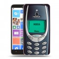 Дизайнерский пластиковый чехол для Nokia Lumia 1320 Старый телефон