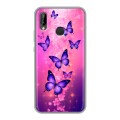 Дизайнерский силиконовый чехол для Huawei P20 Lite Бабочки