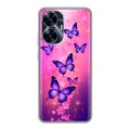 Дизайнерский силиконовый чехол для Realme C55 Бабочки