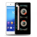 Дизайнерский пластиковый чехол для Sony Xperia Z3+ Кассета