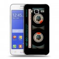 Дизайнерский пластиковый чехол для Samsung Galaxy J7 Кассета