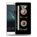 Дизайнерский пластиковый чехол для Huawei Mate S Кассета