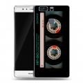 Дизайнерский пластиковый чехол для Huawei P9 Plus Кассета