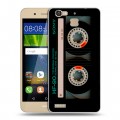 Дизайнерский пластиковый чехол для Huawei GR3 Кассета