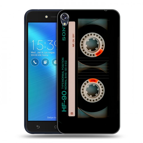 Дизайнерский силиконовый чехол для Asus ZenFone Live Кассета