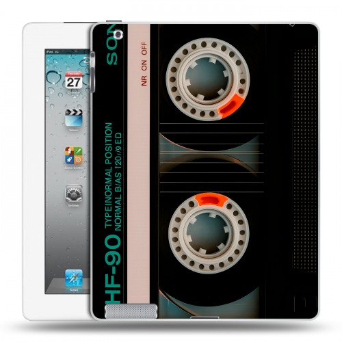 Дизайнерский пластиковый чехол для Ipad 2/3/4 Кассета