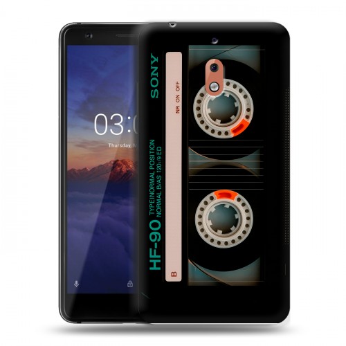 Дизайнерский силиконовый чехол для Nokia 2.1 Кассета