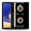 Дизайнерский силиконовый чехол для Samsung Galaxy Tab S4 Кассета
