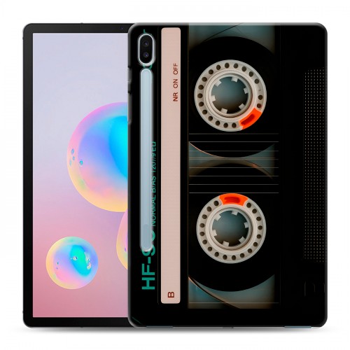 Дизайнерский силиконовый чехол для Samsung Galaxy Tab S6 Кассета