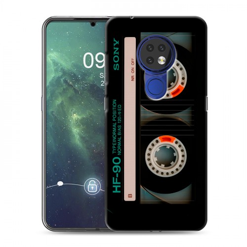 Дизайнерский силиконовый чехол для Nokia 6.2 Кассета