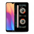 Дизайнерский пластиковый чехол для Xiaomi RedMi 8A Кассета