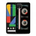 Дизайнерский пластиковый чехол для Google Pixel 4 Кассета
